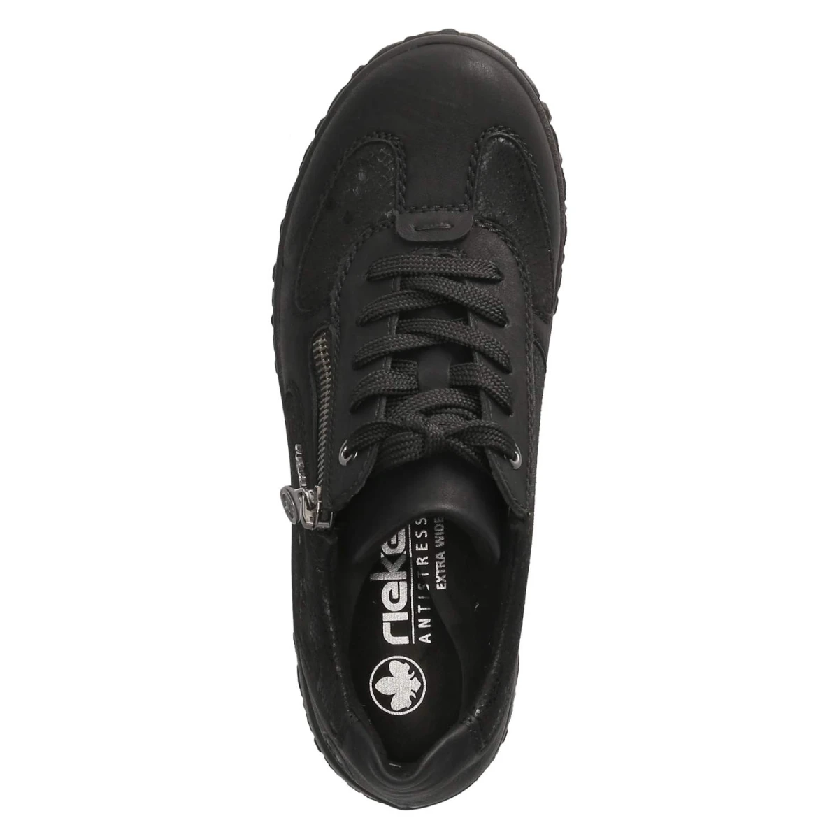 RiekerLow Sneaker - schwarz