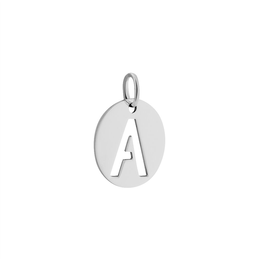 Pendentif Elio A Argent Blanc
