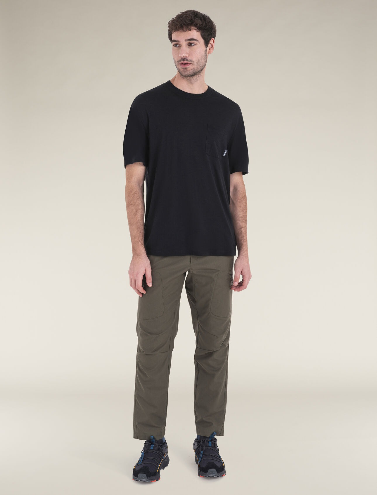 Merino 150 Tech Lite III SS Relaxed Herre Black