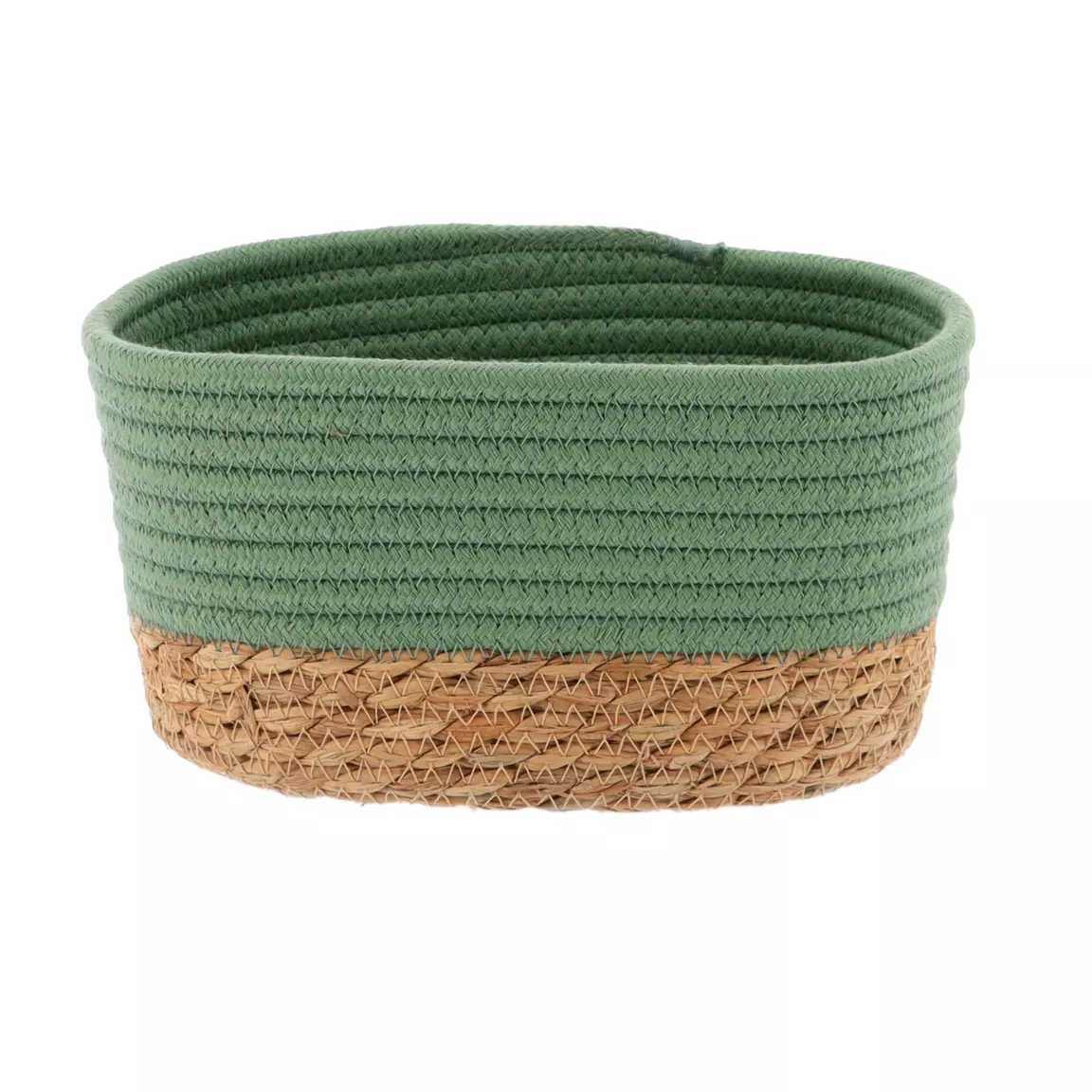Lot de 3 paniers de rangement (H13 cm) Timeless Vert