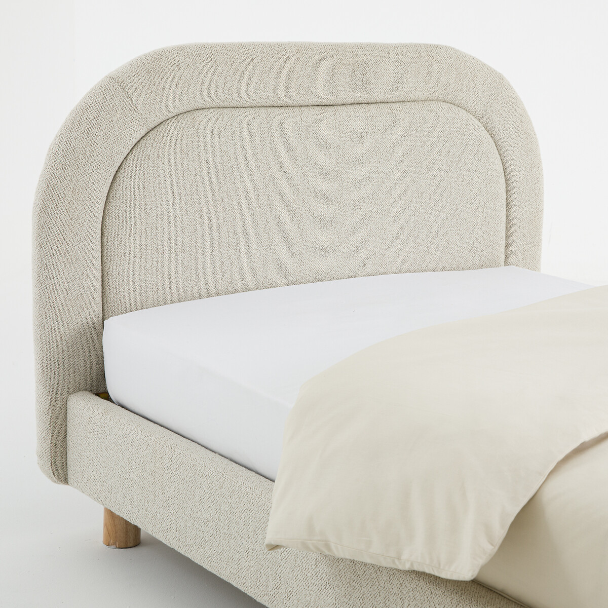 LA REDOUTE INTERIEURS<br>Cama Bouclé com estrado de ripas, Kiera