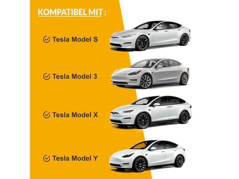 EV Buddy Ladekabel Charge 11 Tesla Edition Typ 2 11 kW, 6 m Typ 2 Ladekabel für Tesla Elektroautos