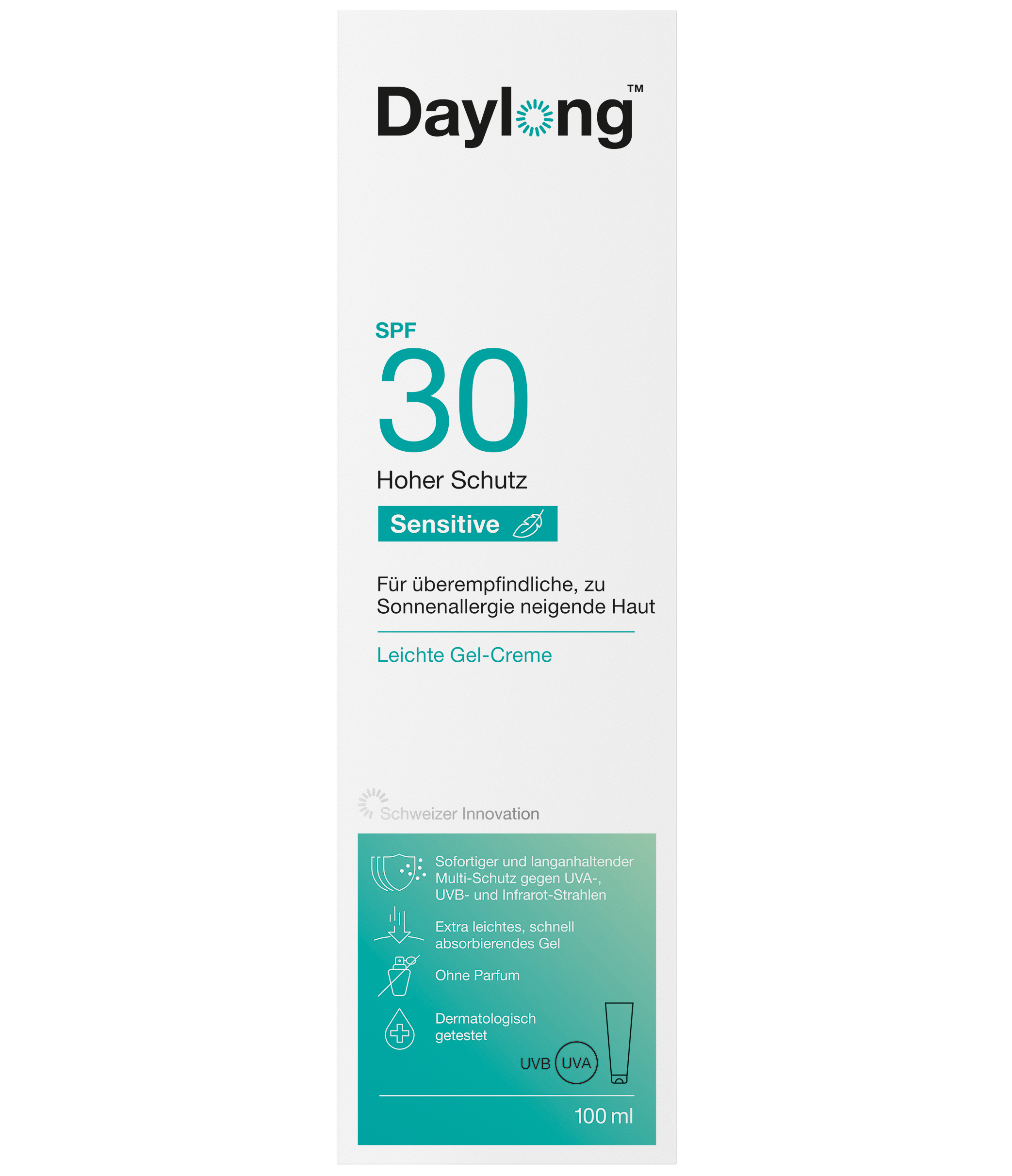 DAYLONG Sensitive Gel-Creme SPF 30 100 ml