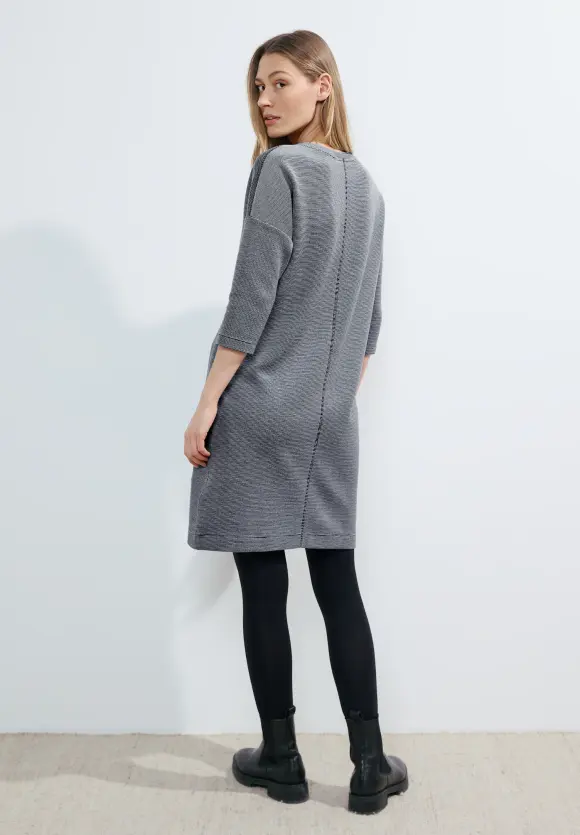 Feinstrick Kleid - universal blue