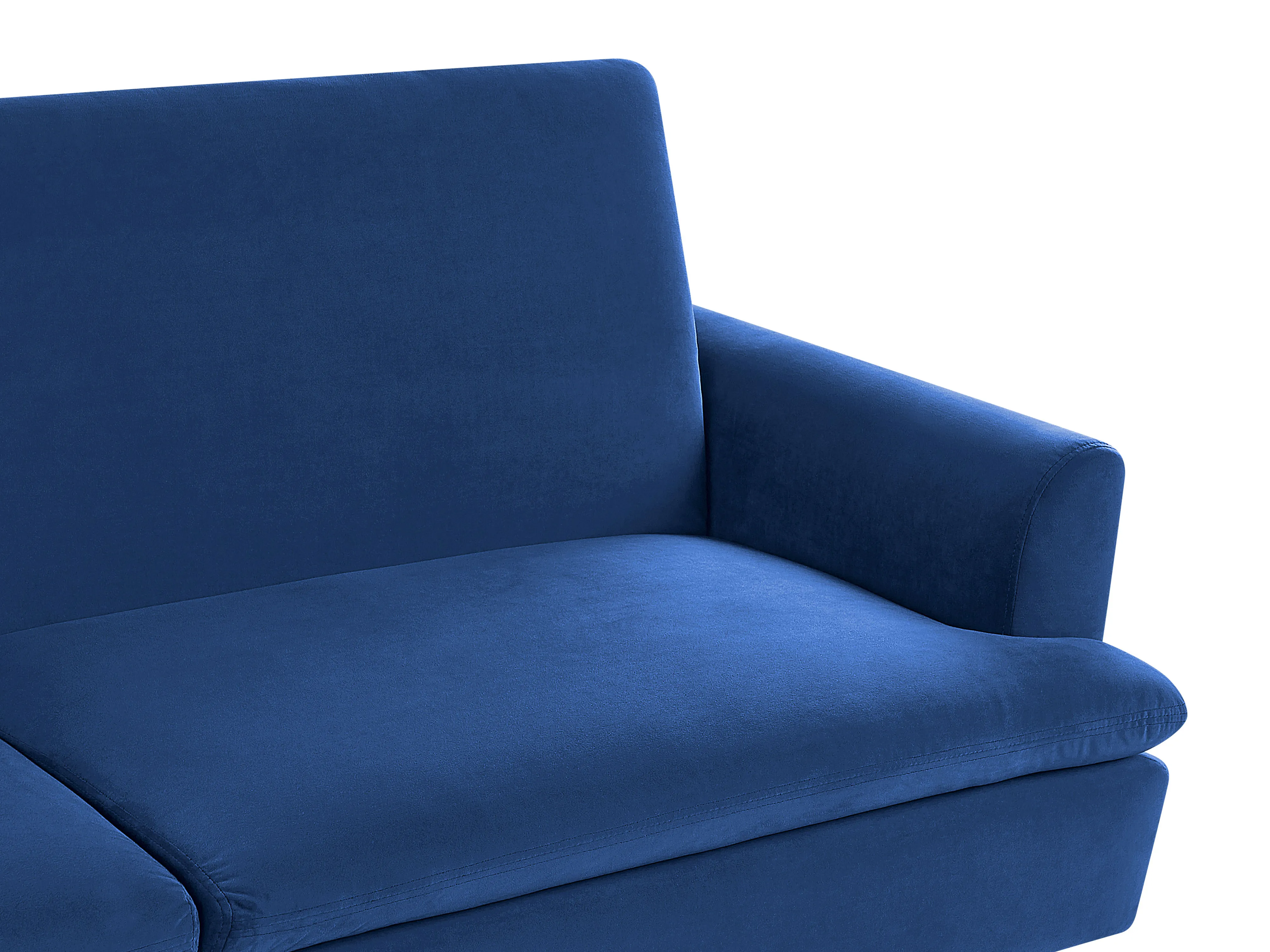 Slaapbank 3-zits VETTRE Fluweel Marineblauw