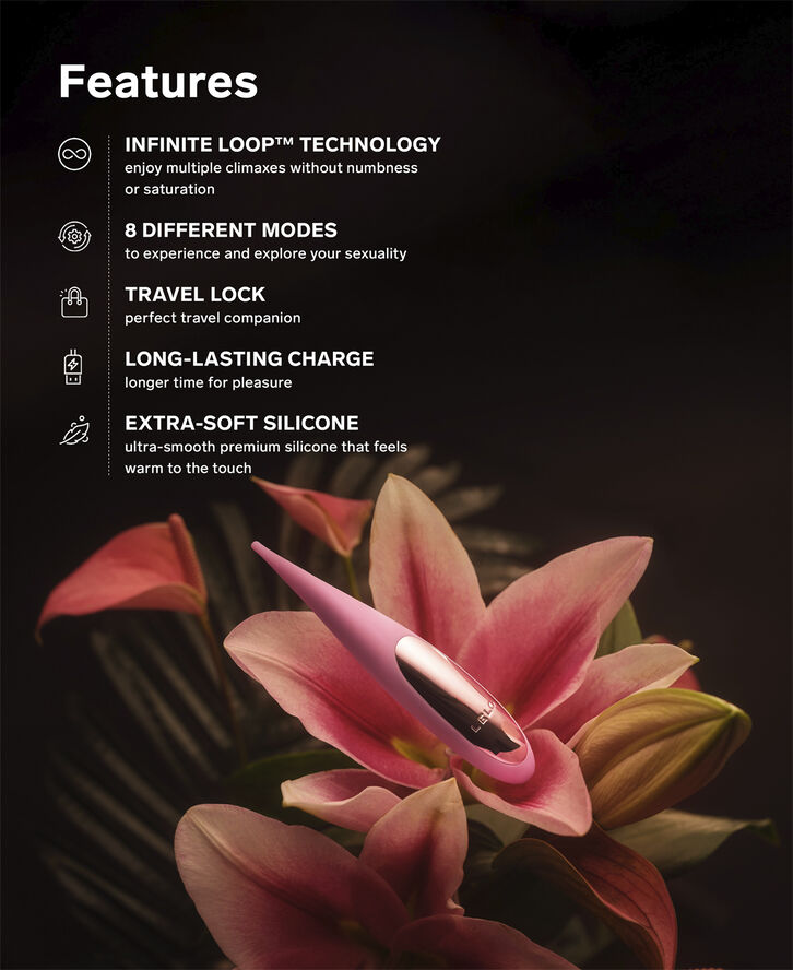 LELO LELO DOT Travel Klitoris Vibrator Lilla