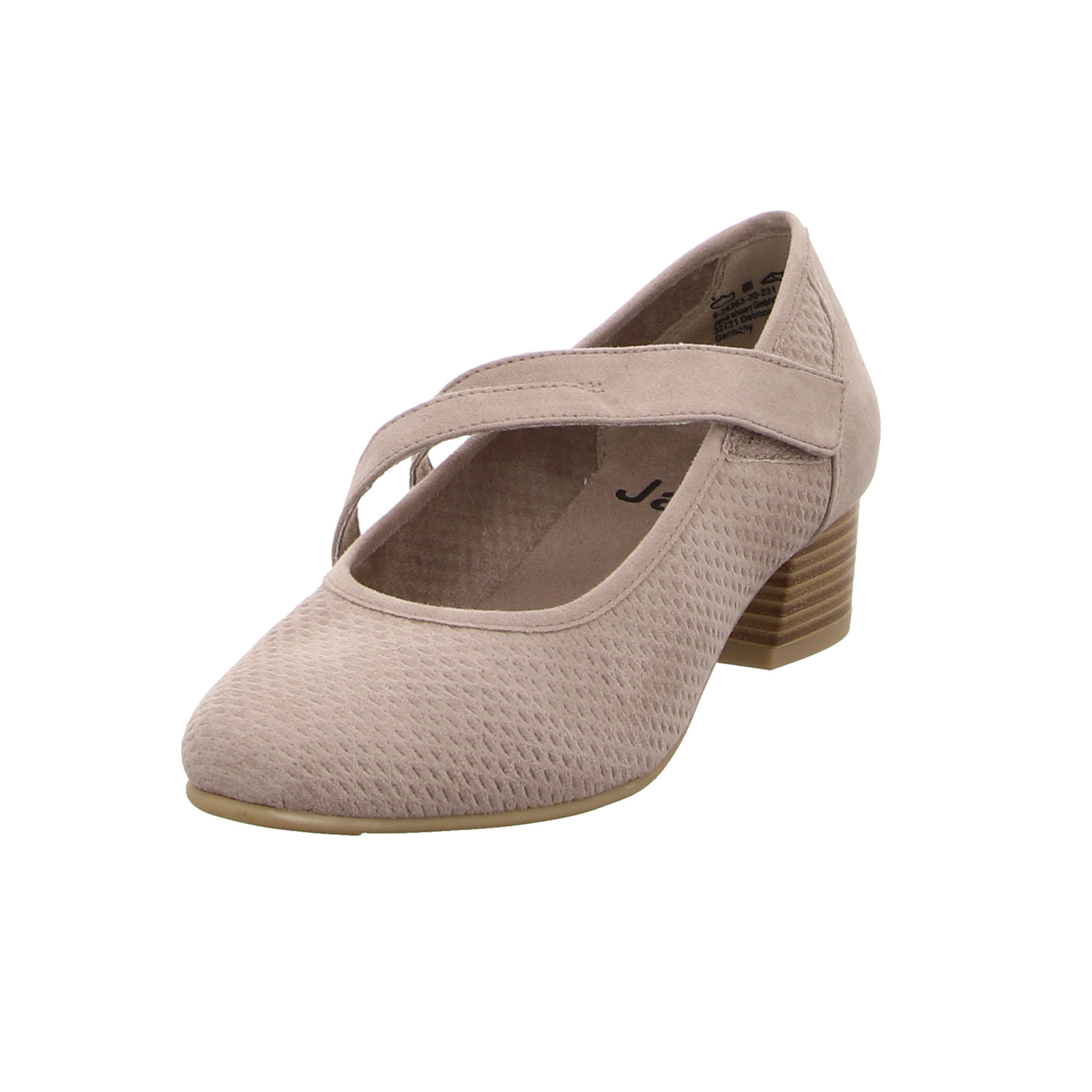 Jana Spangenpumps grau grau