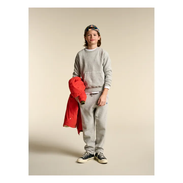 Bellerose Sweat Mago Uni | Gris chiné