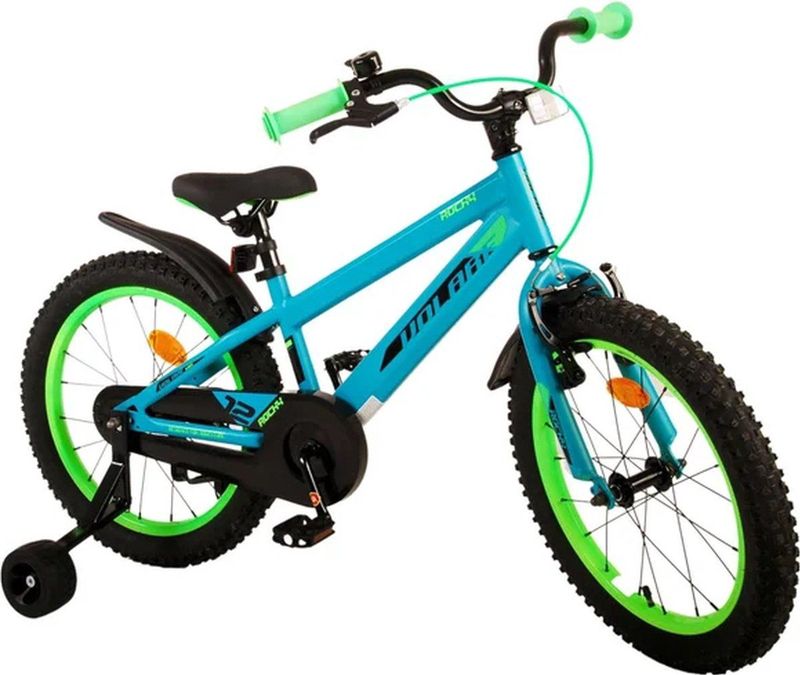 Volare - Rocky - Kinderfiets - Grijs - 18 inch