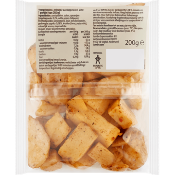 Jumbo Gekruide Opbakaardappelen Paprika Kruidenmix met Schil 200 g
