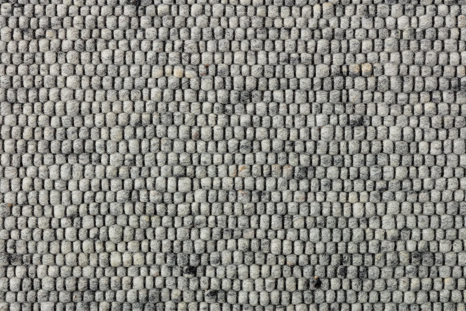 Handwebteppich WOLFEGG BLACK 170 x 240 cm grau