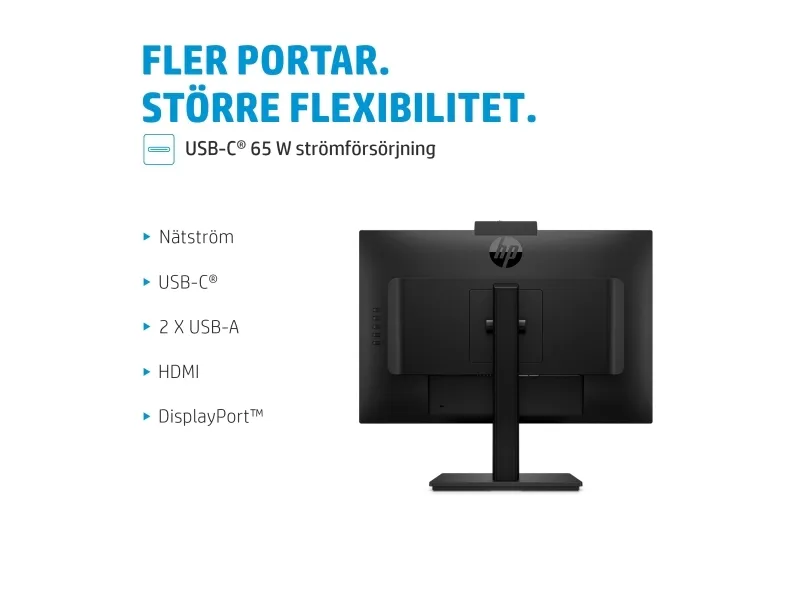 [OUTLET] - HP M24m Conferencing Monitor - LED-skærm - 24