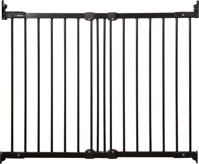 BabyDan Flexi Fit Skrugrind Metall, Svart