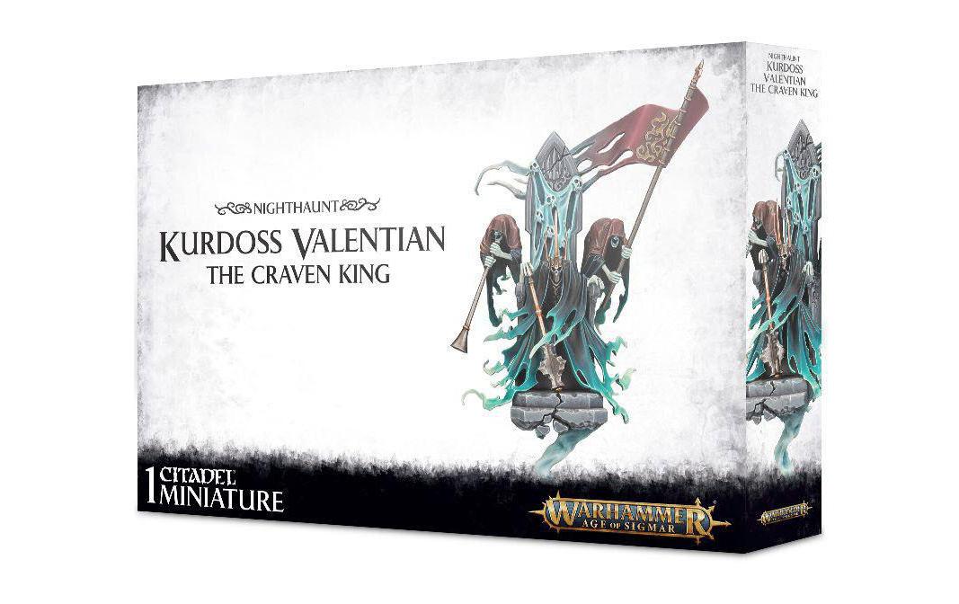 Figur Warhammer Age of Sigmar Nighthaunt Kurdoss ValentianBausatz für 1 Figur