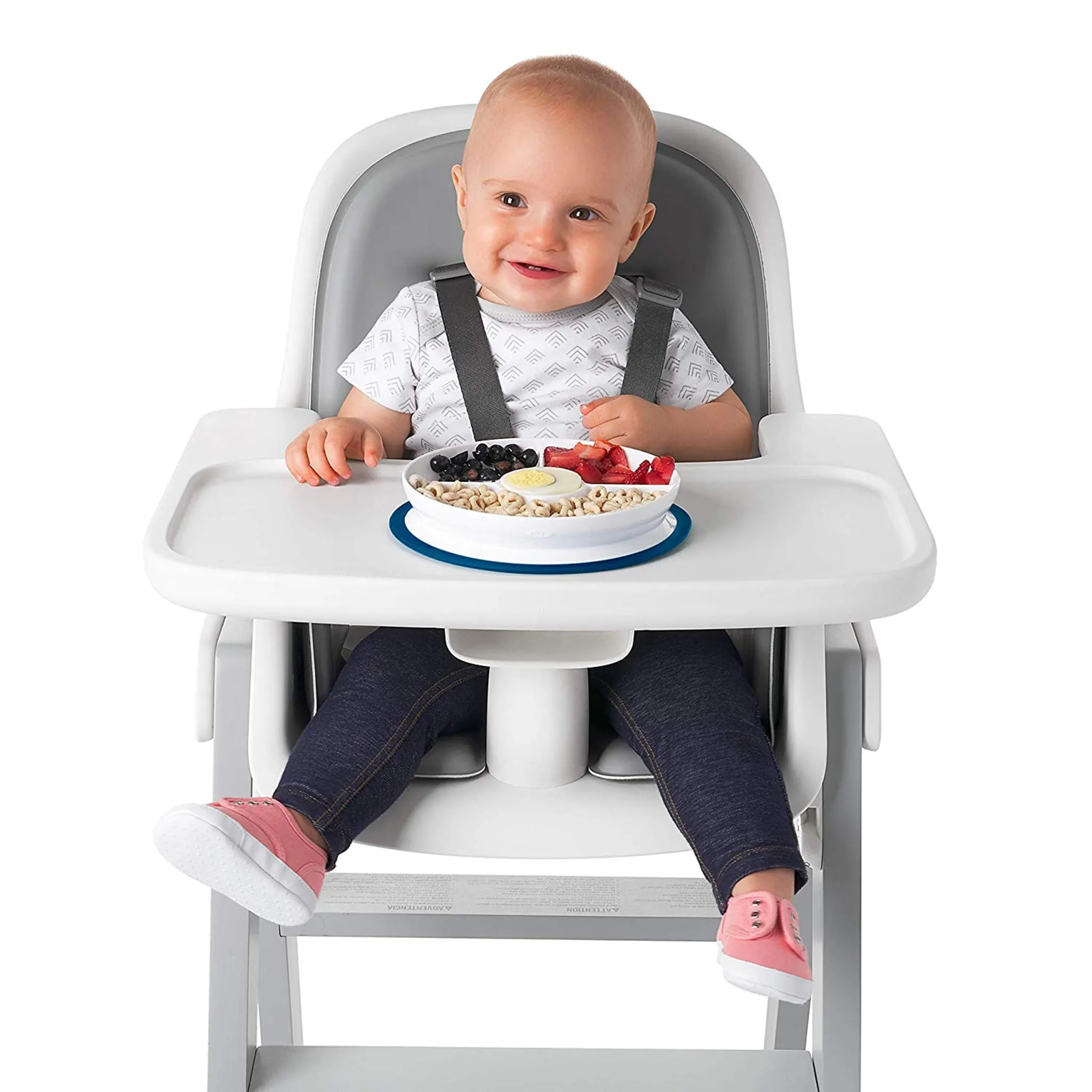 Oxo Tot Assiette Compartiment Ventouse OXO Tot - Marine
