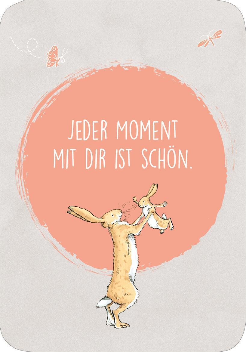 Weißt du eigentlich, wie lieb ich dich hab? Ich hab dich so lieb!