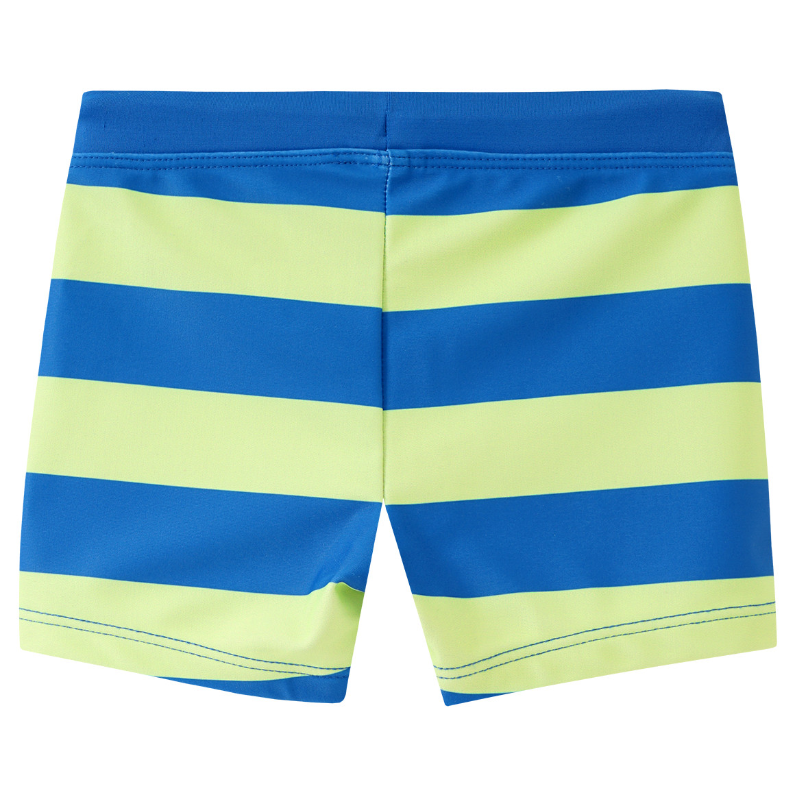 Famy Baby Badehose mit Streifen blau / limette