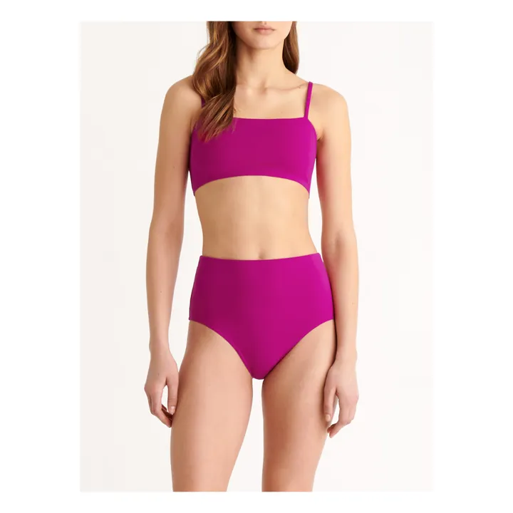 Eres Bas de Maillot Taille Haute Patine | Rose fuschia