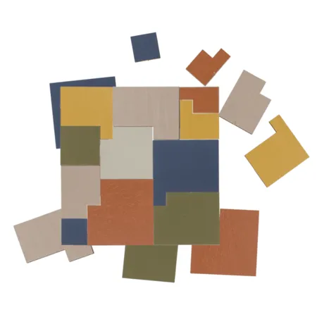 Out of the Blue Holzpuzzle, 1 Stück, 8-fach sortiert