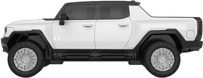 Rastar Hummer EV Radiostyrt Bil 1:26, Hvit