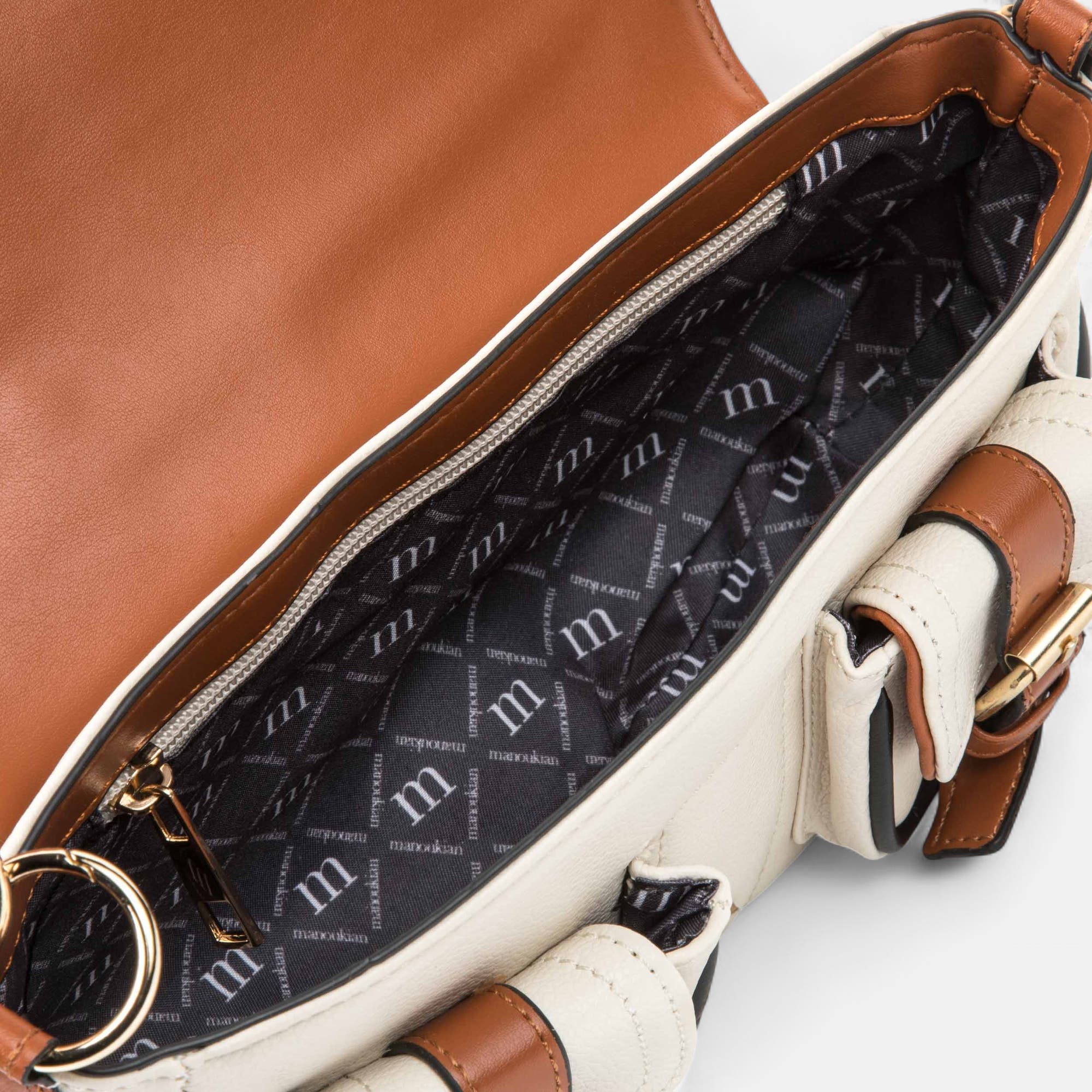 Sac bandoulière ecru