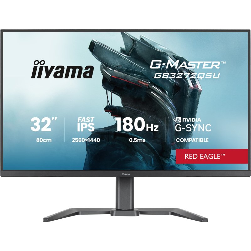 iiyama G-MASTER GB3272QSU-B1 écran plat de PC 80 cm (31.5