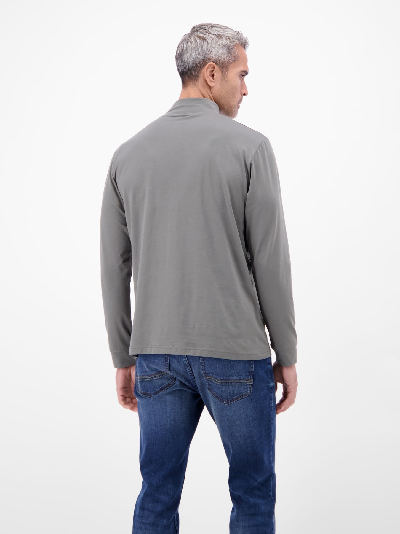 Herren-Shirt mit modischem Turtleneck