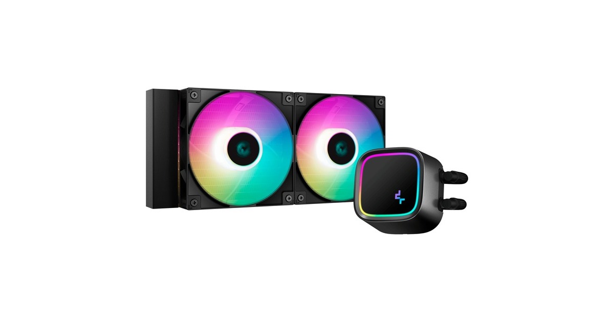 DeepCoolLE520 240 mm waterkoeling  (Zwart, 4-pins PWM fan-connector)