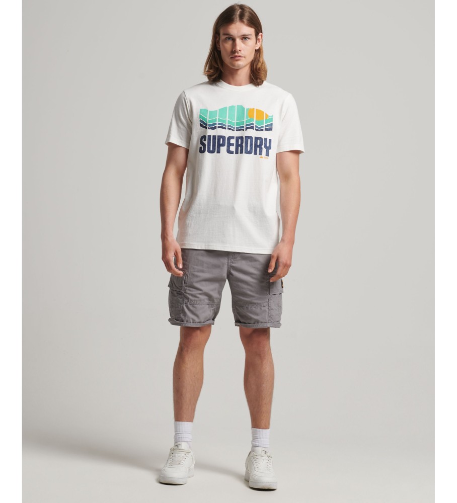 Camiseta Superdry Vintage Logo Great Outdoors Branca