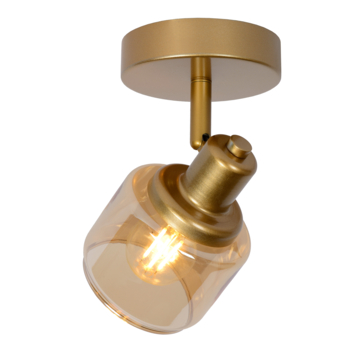 Lucide plafonspot Bjorn Ø10 cm goud
