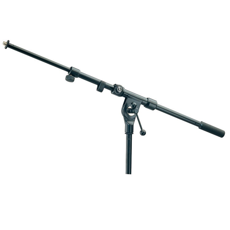 Konig & Meyer 21110 microfoonarm uitschuifbaar (zwart)