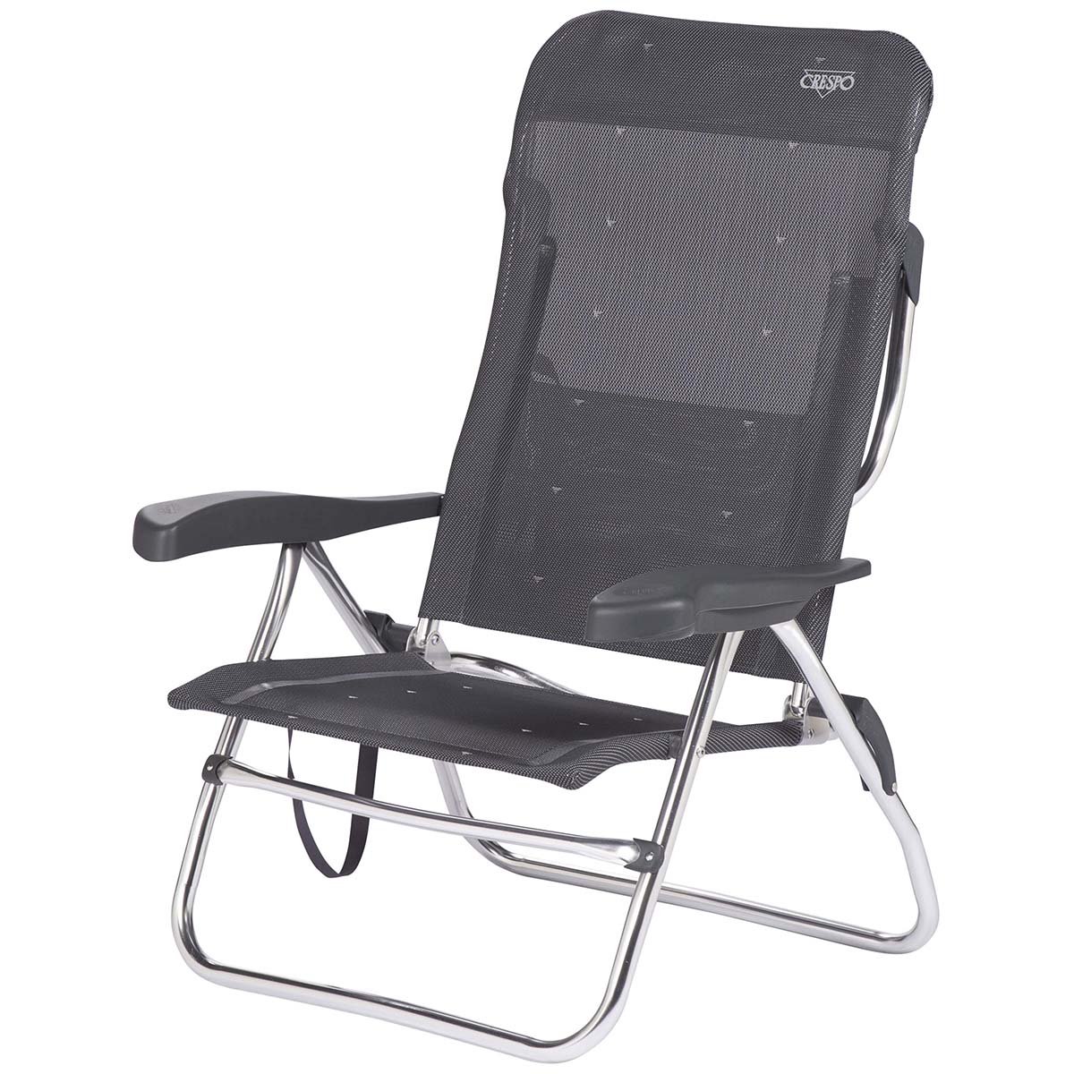 Crespo AL-223 Dark Grey strandstoel