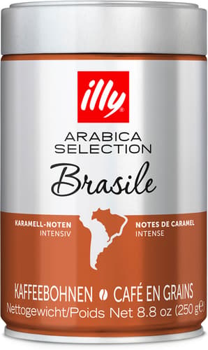 Illy Brasilien Arabica Selection ganze Bohne