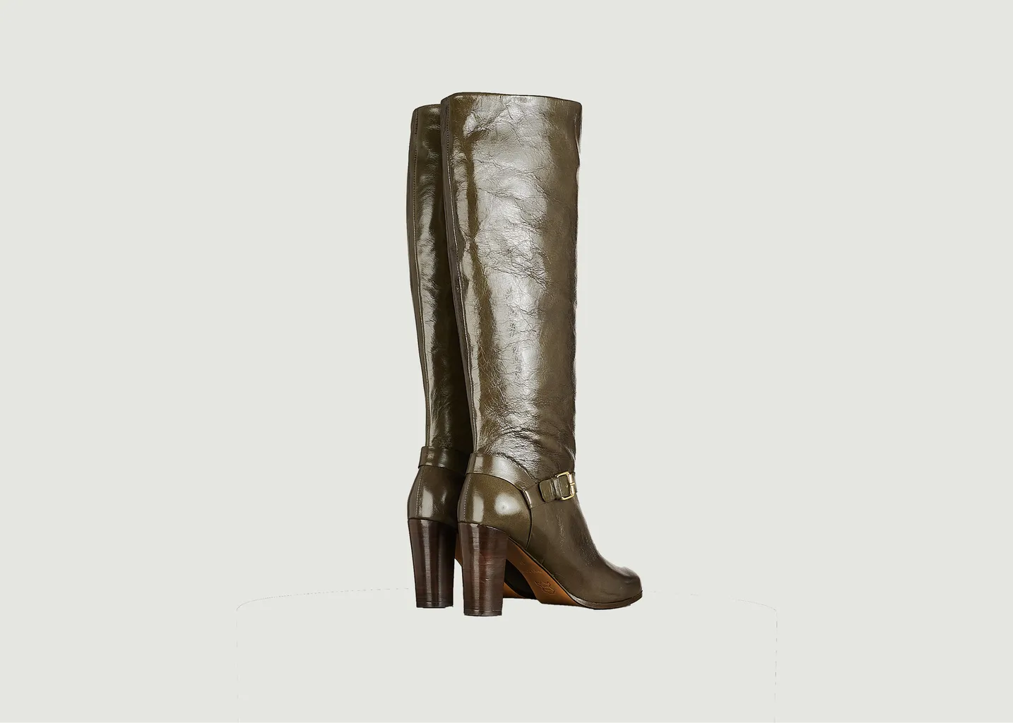 Botte Boreal cuir verni Tila March