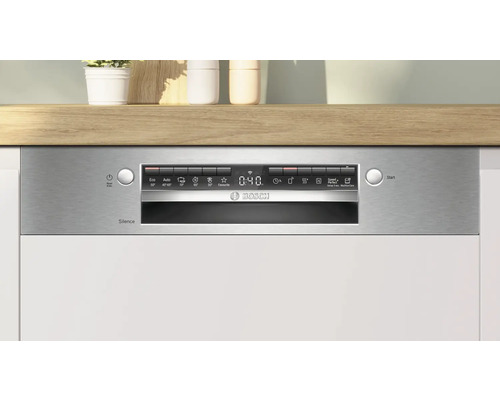 Bosch SMI4HVS00E halfgeïntegreerde vaatwasser, 59,8 x 81,5 x 57,3 cm, voor 14 couverts, 9 l inhoud, 46 dB(A)