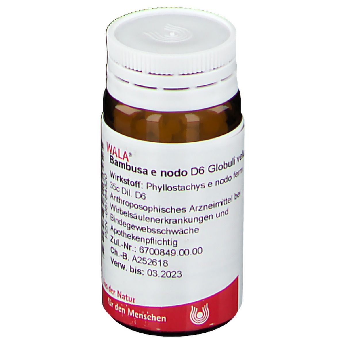 WALA® Bambusa E Nodo D 6 Globuli