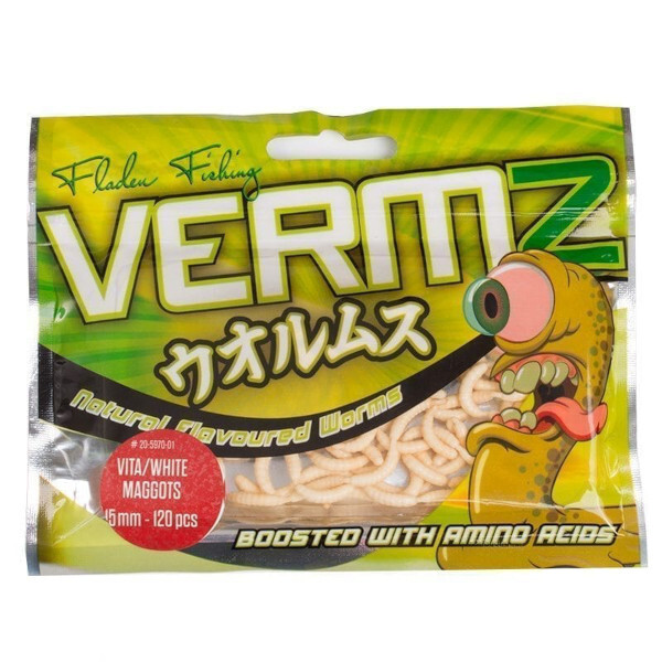 Fladen Vermz Maggots 1,5cm (120 pcs)