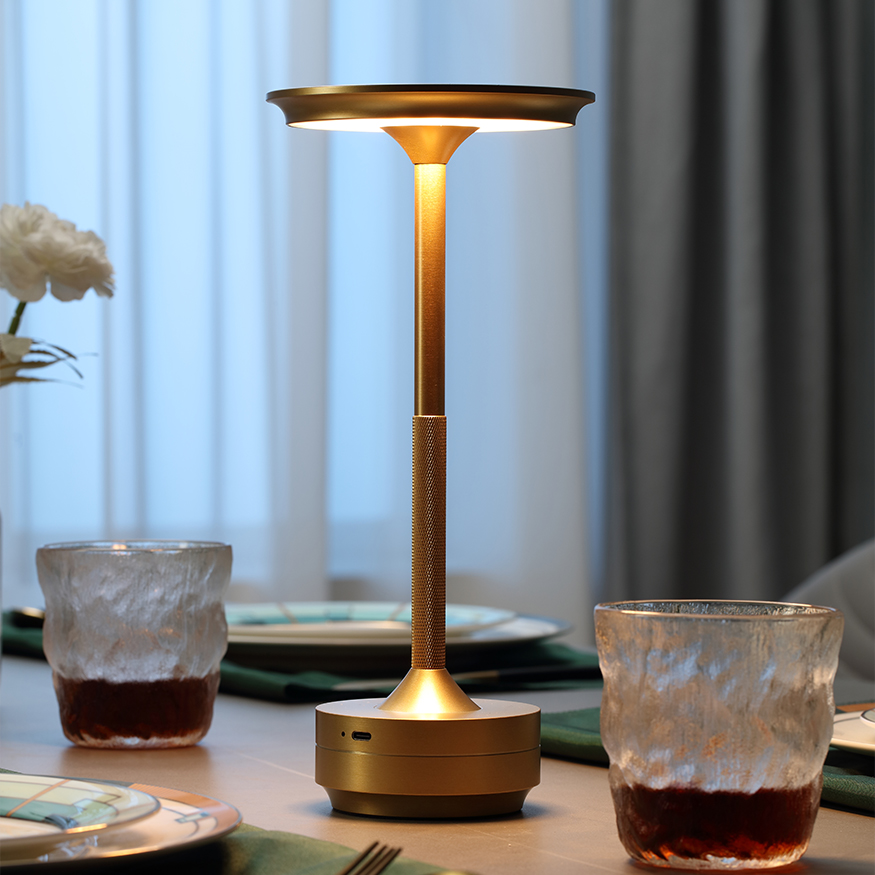 Eclips LED tafellamp - Gold
