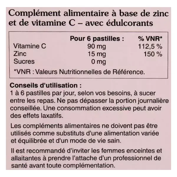 Pastilhas Pharma Nord Influ Zinco 90