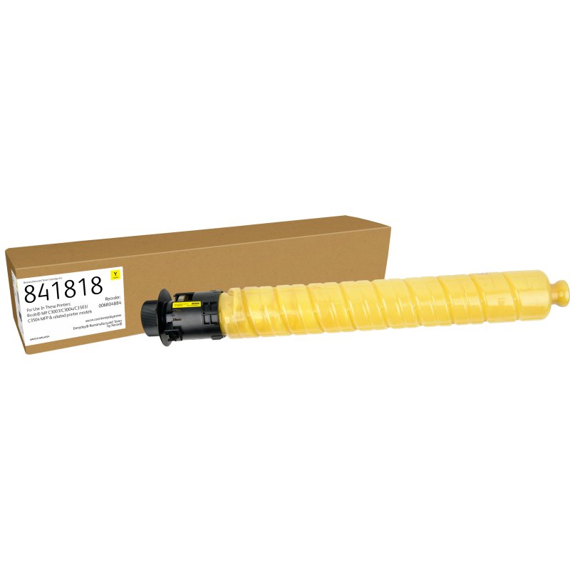 Toner remanufacturé Jaune Everyday™ de Xerox compatible avec Ricoh 841818, Capacité standard