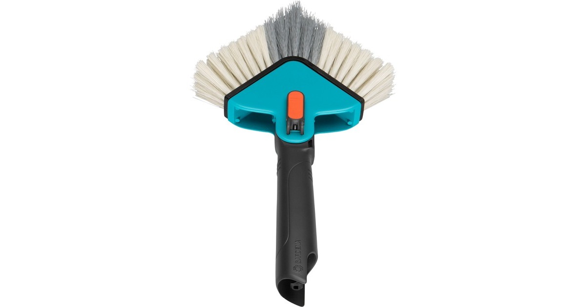 GARDENACombisystem ragebol gehoekte bezem  (Turquoise/grijs, 3634-20)