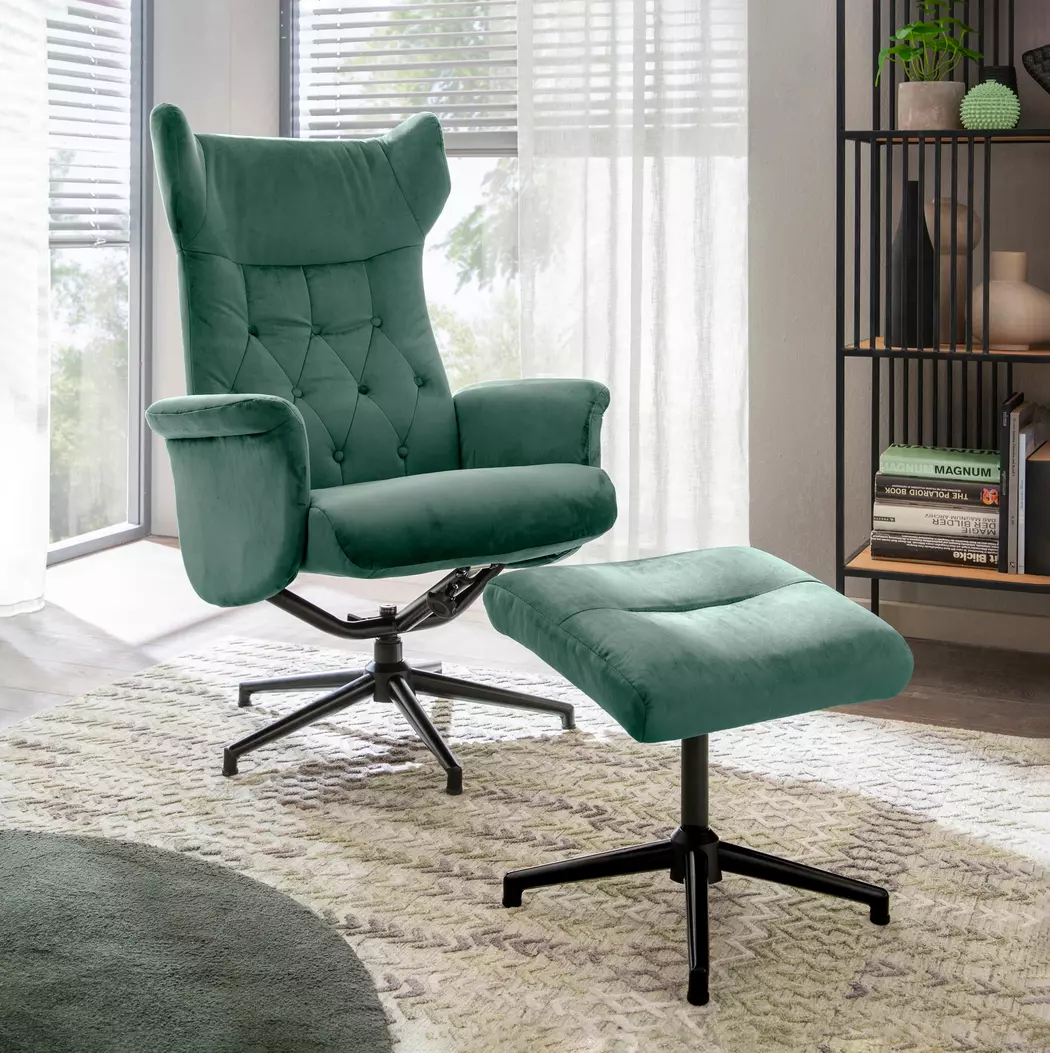 Sessel mit Hocker Wien