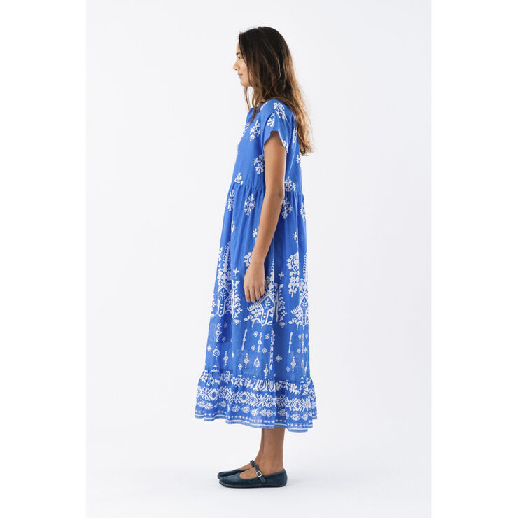 Lollys Laundry MackayLL Maxi Dress SS Blue