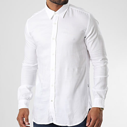 Chemise Manches Longues Roger 50477825 Blanc