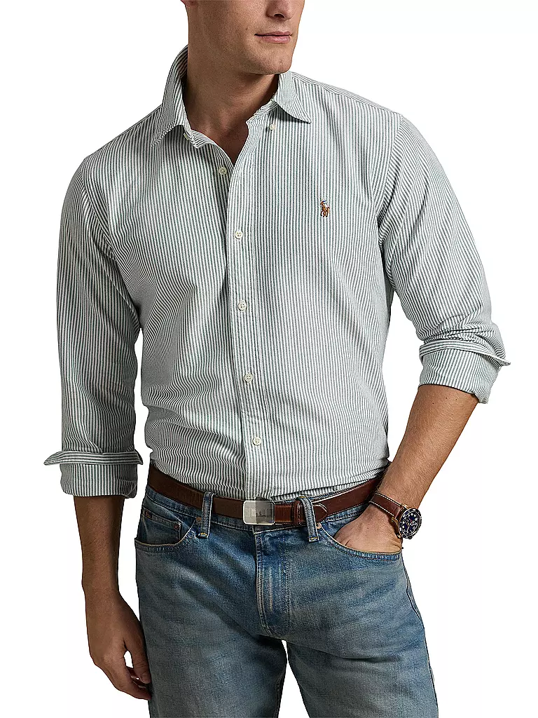 POLO RALPH LAUREN Hemd Regular Fit grün