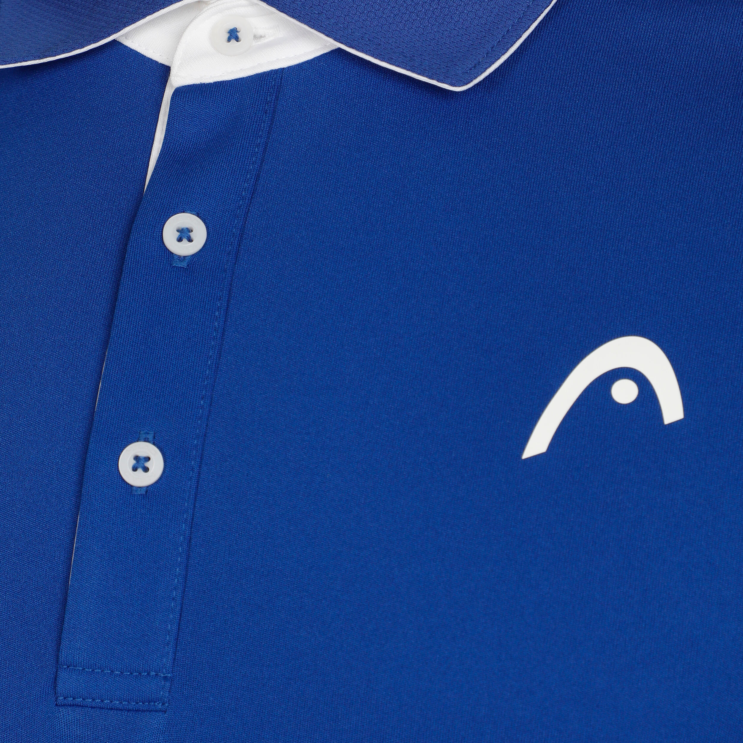 HEAD Slice Polo Hommes - Bleu