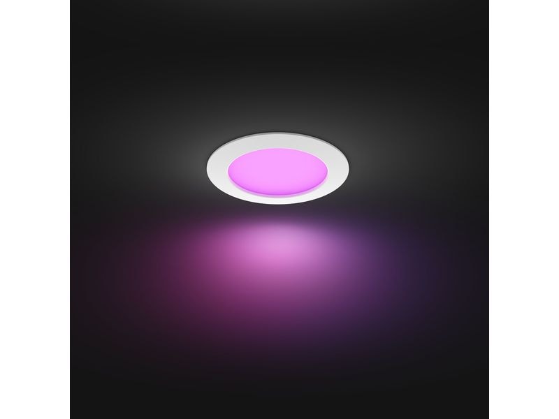 Philips Hue White & Color Ambiance Slim Recessed 170 mm wei Smarte Hue-Einbauleuchte
