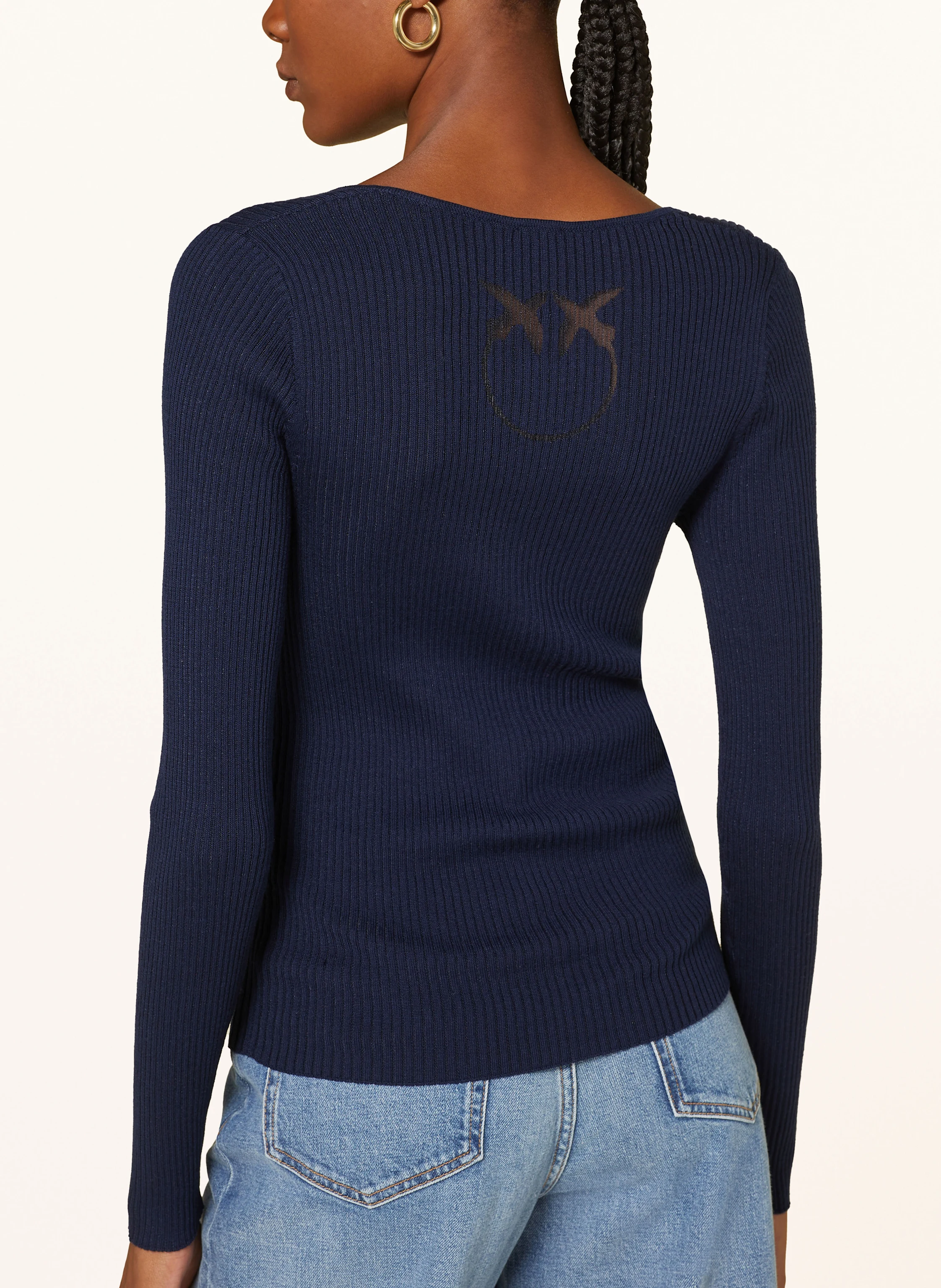 PINKO Longsleeve CARSO mit Seide