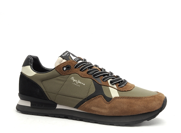 Pepe jeans basses homme brit print m pms30984 multicolore