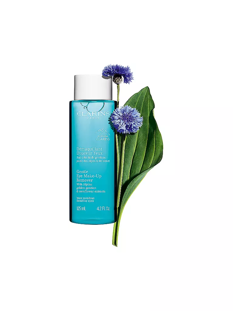 CLARINS Démaquillant Douceur Yeux - Augen Make-Up Entferner 125ml keine Farbe